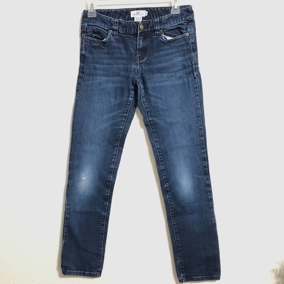Vineyard Vines skinny jeans distressed Sz 00 women’s - Picture 1 of 9